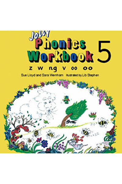 Jolly Phonics كتب مدرسية للمرحلة الابتدائية: كتاب تمارين "جولي فونيكس" 5