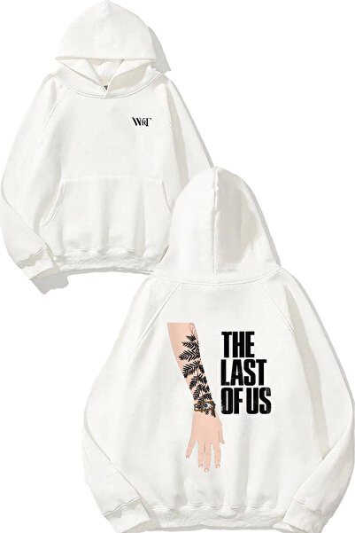 THEWERT Φούτερ με κουκούλα με στάμπα στην πλάτη Ellie Tattoo Design