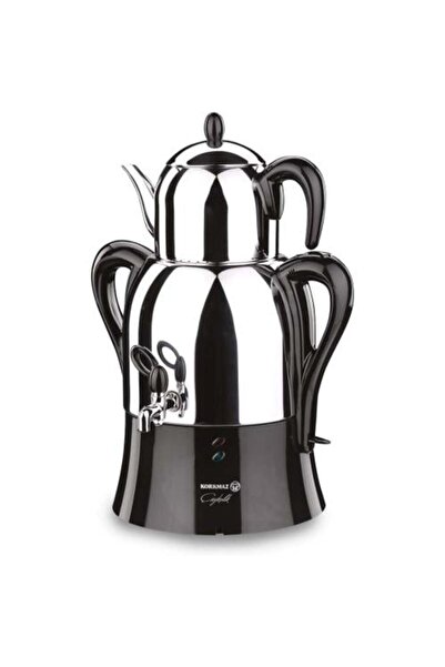 KORKMAZ كوركماز سماور تركي 3 لتر + ابريق 1.3 لتر 2000 واط