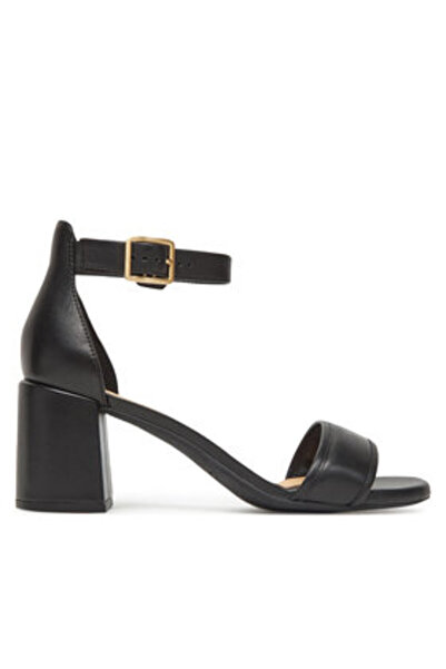 CLARKS Γυναικεία σανδάλια μαύρα CLARKS-26181295 ΜΑΥΡΟ ΔΕΡΜΑ