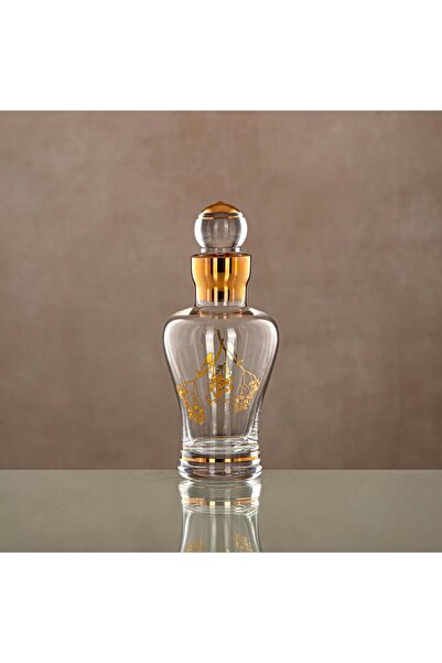 Generic Almarjan Perfume Bottle Clear & Gold 12.5 tola