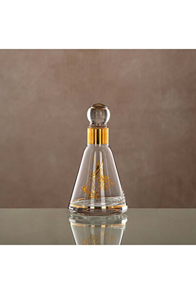 Generic Almarjan Perfume Bottle Clear & Gold 14 tola