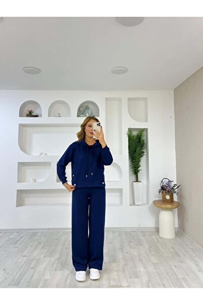 İrka Moda Modal Kumaş Çıtçıtlı Takım