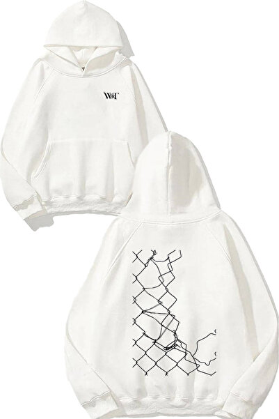 THEWERT Φούτερ με κουκούλα Prıson Break 12 με σχέδιο στην πλάτη