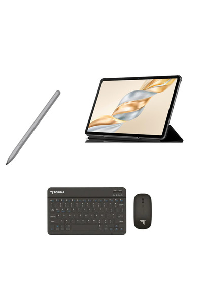 HONOR Pad X9A 8GB 128GB Wi-Fi 11.5 Inç Gri Tablet + KILIF + Choıce Tnhchop KALEM(ORJ)+ KLAVYE MOUSE