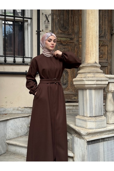 NİLNUR MODA FARAH KAŞE ПАЛТО ФЕРАЦЕ ПАРДЕСУ ПОВНИЙ РОЗМІР