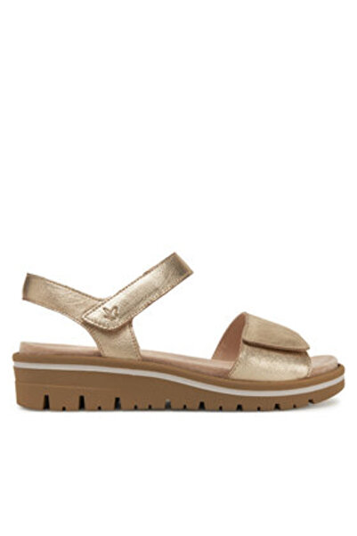 Caprice Γυναικεία Σανδάλια χρυσά CAPRICE-9-28712-44 959 ΠΛΑΤΙΝΕΝΙΑ ΜΕΤΑΛΛΙΚΗ.