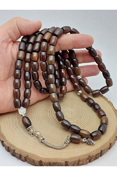 Yasamtohumu Walnut Wood 99-Bead Rosary 9.5*12mm (56900)