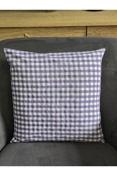 Angels' Collection Gingham Throw Pillow Cover 2-Pack