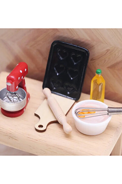 La Petite Boheme Minyatür Oyuncak Puantiyeli Stand Mikser