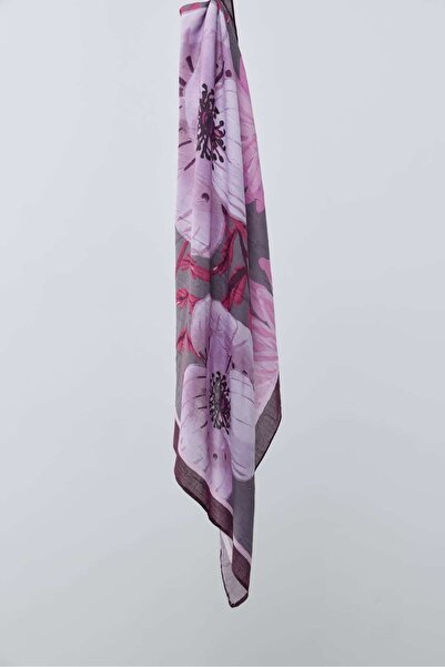 Modakaşmir Roselith Pattern Bamboo Scarf