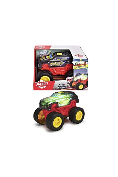 Dickie BASS RIPPER TERRAIN CAR WITH LIGHTS AND SOUNDS 17CM