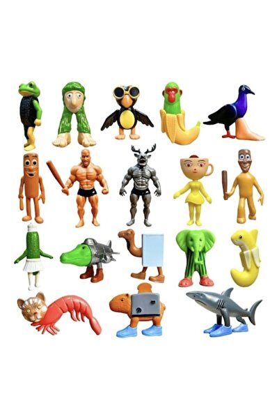 MASHASHOP Set 24 figurine, MASHASHOP, multicolor, 6x10cm