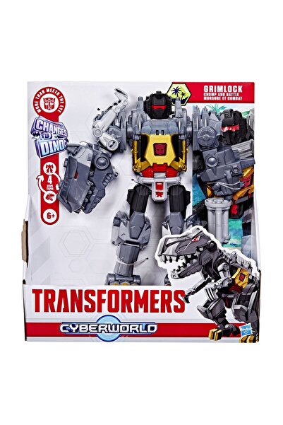 Evelise TRANSFORMERS CYBERWORLD ROBOT GRIMLOCK TRANSFORMABIL ÎN DINOZAUR