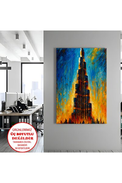 Harikabirev ΚΑΜΒΑΣ-ΤΟΙΧΟΥ ΣΑΛΟΝΙΟΥ ΜΕ ΛΑΔΙ ΧΡΩΜΑ ΓΙΑ ΤΟΝ BURJ KHALIFA ΤΟΥ ΝΤΟ...