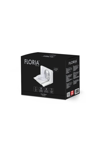 Floria Feliator electric pentru alimente, putere 150W, ajustare taiere intre 0 si 15mm, lame otel inoxidabi