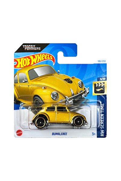 HOT WHEELS Die-cast Car, Bumblebee Transformers, 1:64, Gold