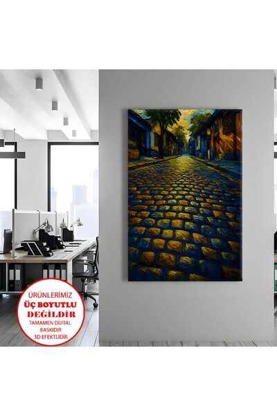 Harikabirev Canvas-Wall-Living Room Painting Oil Painting Corkshell |   Verti...