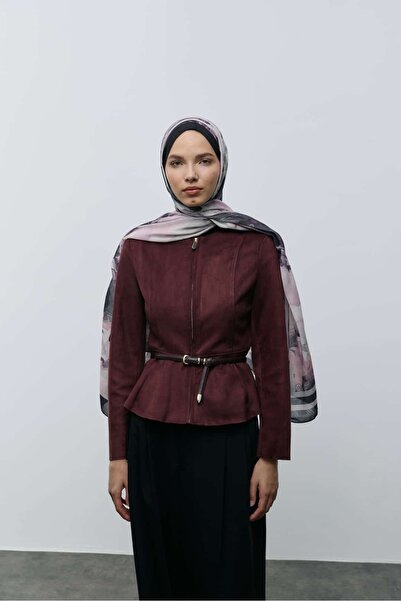 Modakaşmir Abstract Pattern Cotton Shawl
