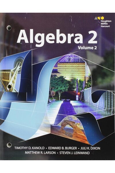 Houghton Mifflin Harcourt إصدار الطالب التفاعلي المجلد 2 2015 (HMH Algebra 2)