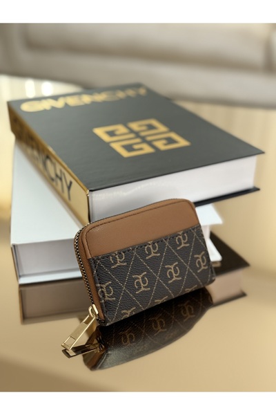 KAYA LUXE YENİ SEZON KADIN KAHVERENGİ CÜZDAN
