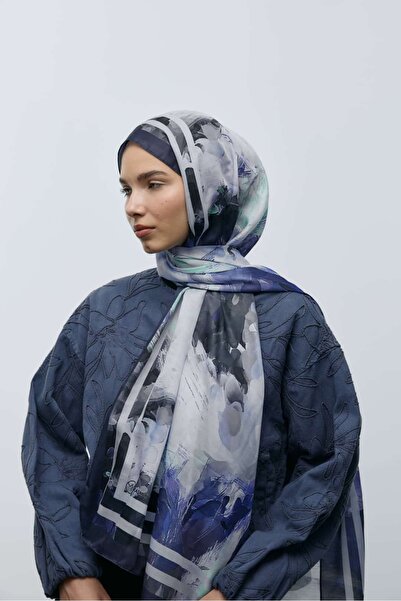 Modakaşmir Soyut Desen Pamuk Şal