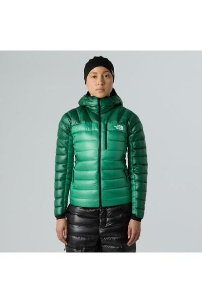 THE NORTH FACE Women's Summit Breithorn Hooded down Jacket Nf0A8805E271 Green-S