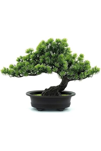 Generic Brand Artificial Bonsai Tree with Pot - Fake Plants for Home, Office,...