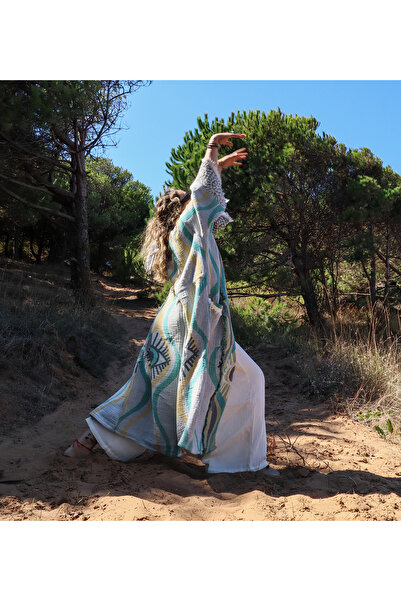 Su Koleksiyon Anatolian Heritage Kaftan / Green Eye