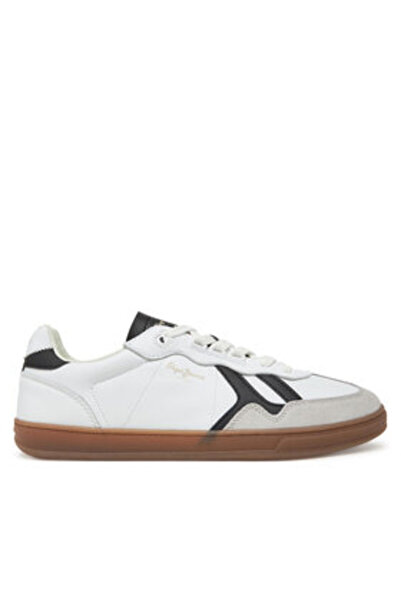Pepe Jeans Ανδρικά αθλητικά παπούτσια λευκά PEPE JEANS-PMS00042 800WHITE