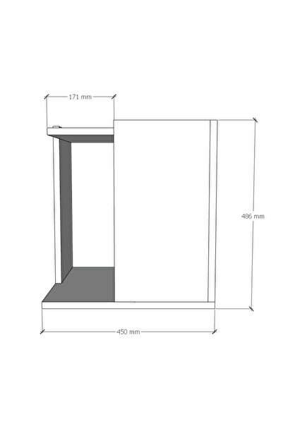 LemvoraHome Pati Dostu İkili Konfor Sehpa | %100 MDF