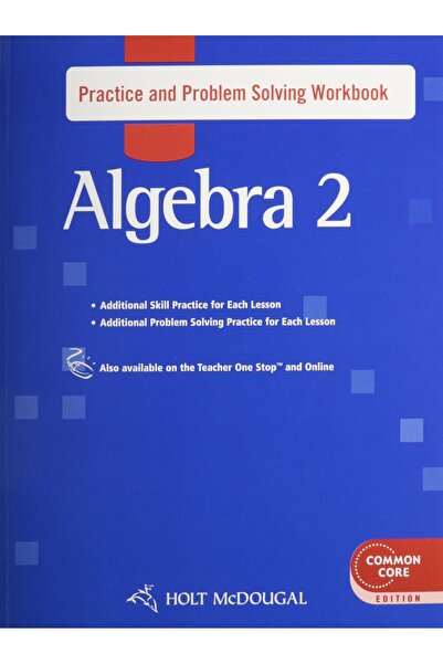 Holt McDougal الجبر 2: كتاب تدريبات وحل المشكلات