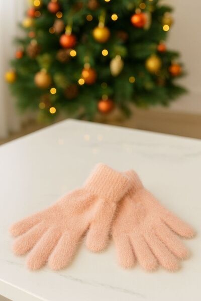 Viva Boutique Accessory Uzun Peluş Eldiven