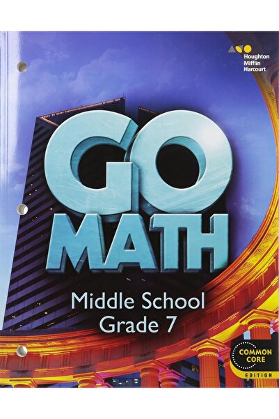 Houghton Mifflin Harcourt هيا يا رياضيات! نص عمل تفاعلي للصف السابع