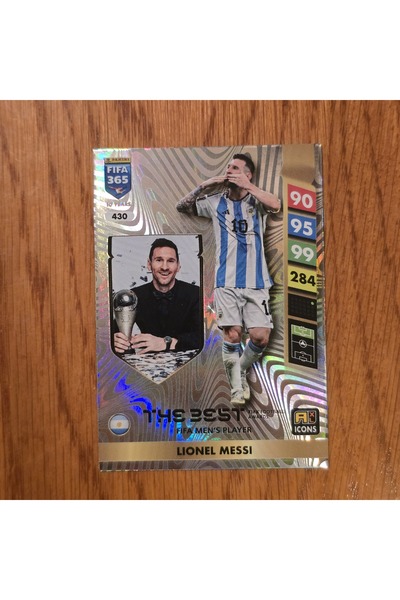 Panini The Best Player Lionel Messi Oyun Kartı No.430