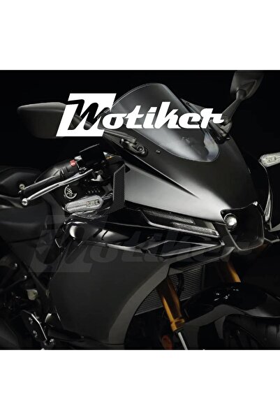 Motiker Yamaha YZF-R25 2025 Model Far Yanı Karbon Sticker Etiket Modeli