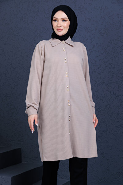 FİDEY Tri̇ko Tesettür Tunic