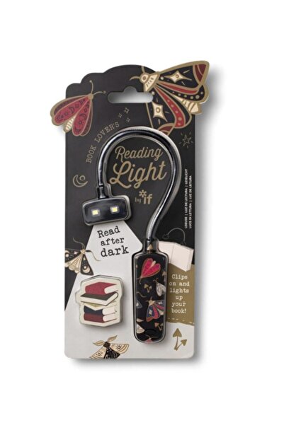 İF Book Lover's Reading Light Kitap Okuma Lambası - Moths