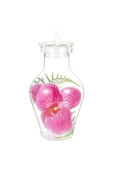 Generic Harmony glass electric tea light candle holder