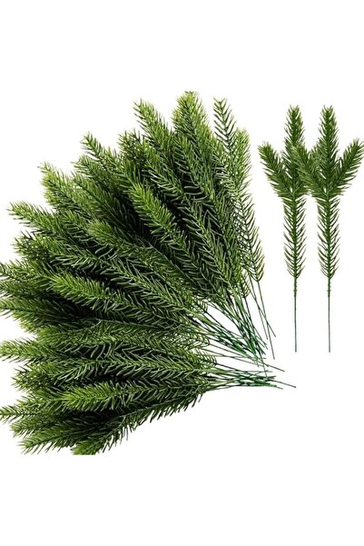 Generic Brand GIONAR Pack of 45 Artificial Pine Branches, 10x2.5 Inch Pine Le...