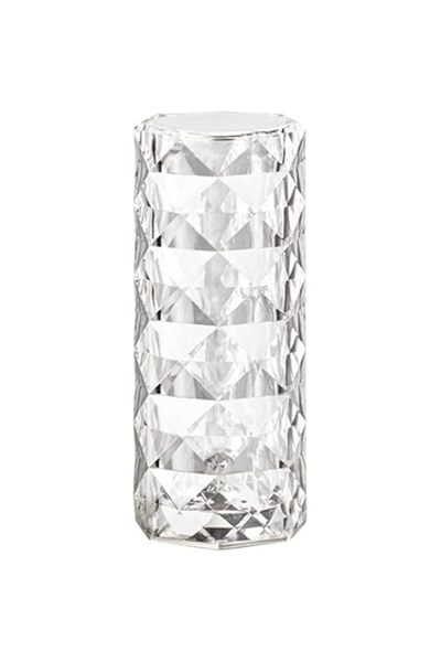 Generic Brand HALAMODO Crystal Table Lamp Rose Lamp with Touch Control, 3 Col...