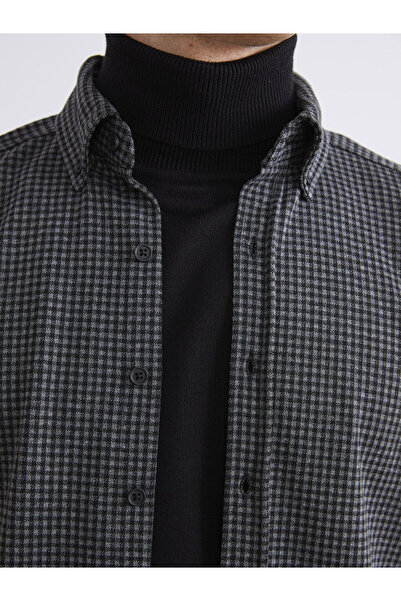 LC Waikiki Sparkling Choices from Shining Store |   Regular Fit Long Sleeve Plaid Men's Lumberjack Shirt