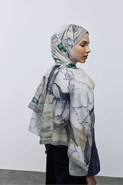 Modakaşmir Nileya Desen Pamuk Şal