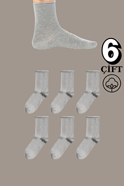 stellare 6 perechi de șosete din bumbac fără elasticitate – vârful degetelor fără cusături , confortabile, pentru diabetici, utilizare sănătoasă