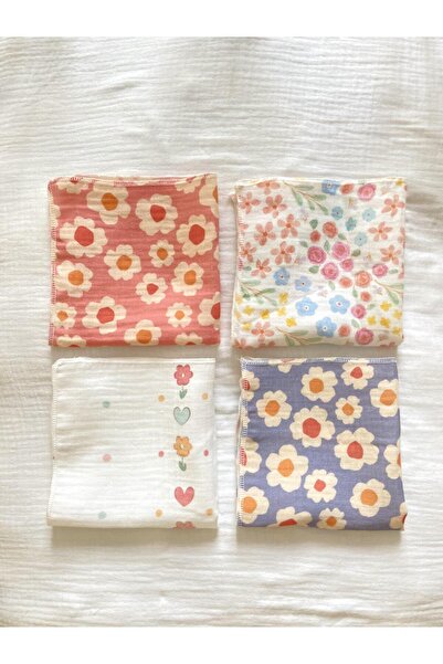 Zezig Muslin Handkerchief Set (4 Pieces) - Dilk