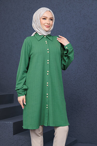 FİDEY Tri̇ko Tesettür Tunic