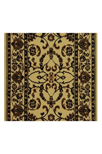 Davida Dreams Decorative rug, Persian design, thread height 6 mm, 80 x 140 cm, brown with black