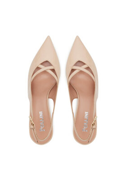 Pollini Γυναικεία Σανδάλια μπεζ POLLINI-SA10125C1MTB0122 SCARPAD.AS SS01/55 V...