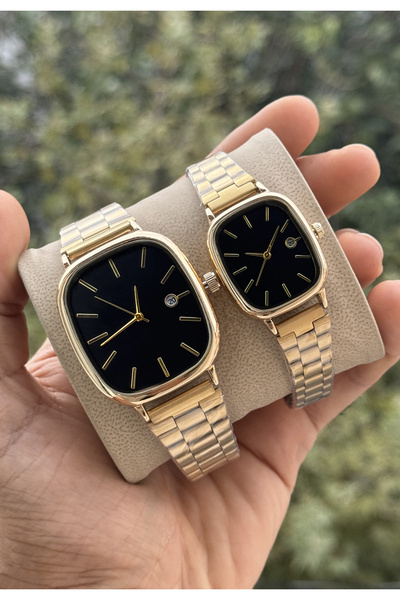 Tulpar New Season Special Design Calendar Lover Couple Wrist Watches