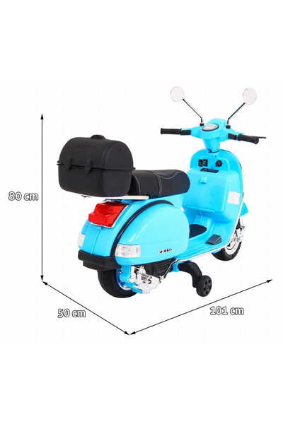 NOVOKIDS NOVOKIDS™ Vespa Premium Retro Scooter, Blue